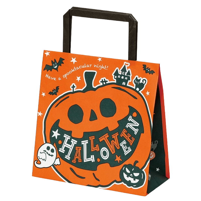 シモジマオリジナルハロウィン限定紙袋