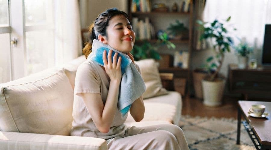 熱中症を防ぐための正しい体の冷却部位