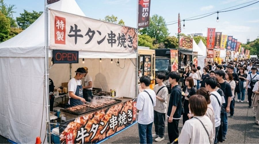 屋台販売の基本知識と主な出店形態