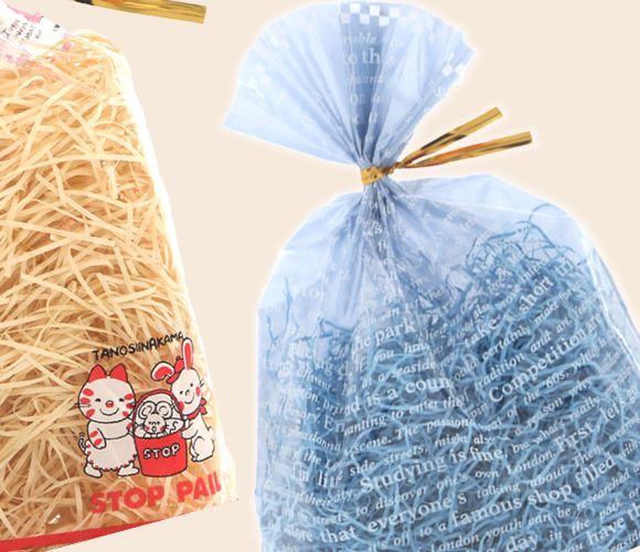 クリスタルパック 柄入の用途とサイズ